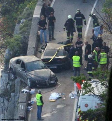 Автосъемки в <a style="color:inherit; text-decoration: none;" title=""   href="http://www.http://www.ulybka-ok.ru/yumorprikoly/">новом</a> фильме про Джеймса Бонда