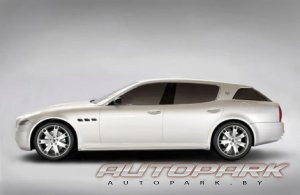 Уникальный универсал на базе Maserati Quattroporte