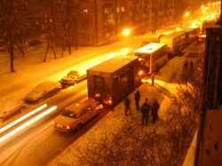 "Коробочка" столкнулась с такси "Коробочка" столкнулась с такси