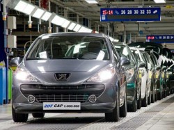 Миллионный экземпляр Пежо 207