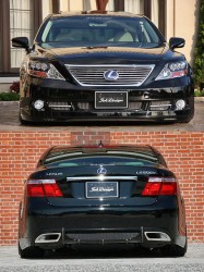 Lexus LS "бюджетный тюнинг"