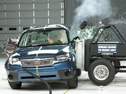 Subaru Forester получил высший балл в краш-тестах