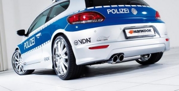 Volkswagen Scirocco Police edition [ноябрь, мотор-шоу в Эссене]