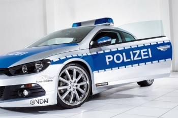 Volkswagen Scirocco Police edition [ноябрь, мотор-шоу в Эссене]