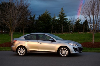 Mazda 3 впервые показала свое "лицо" [LA Auto Show 2008]