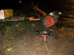 Пьяный водитель на мотоблоке в Гомельской области избил сотрудника ГАИ