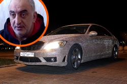 Подозреваемый в хищениях россиянин ездил по Минску на Мерседесе со стразами