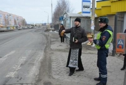 ГАИ вместе со священниками посетят места ДТП для освещения опасных участков дорог