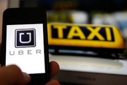 Будапешт: таксисты протестуют против Uber