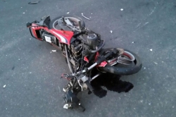 Орша: в результате столкновения такси и мотоцикла есть жертвы