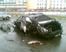 Страшная авария в Москве