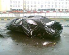 Страшная авария в Москве